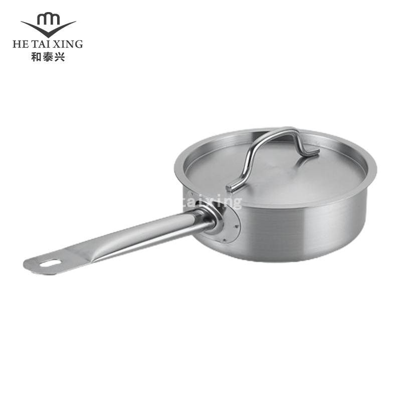 Induktionssichere Soßenpfannen mit Deckel. Soßenpfanne zum täglichen Kochen